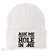 Ask Me About My Hole In One Beanie thumb 0