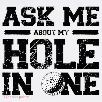 Ask Me About My Hole In One Women's Perfect Tri Tunic Long Sleeve Shirt