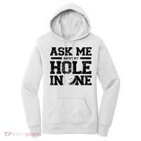 Ask Me About My Hole In One Women's Hoodie thumb 0