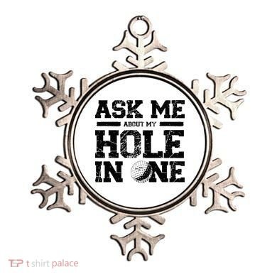 Ask Me About My Hole In One Ornament