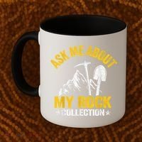 Ask Me About My Rock Collection Collector Jokes Geologist Coffee Mug thumb 2