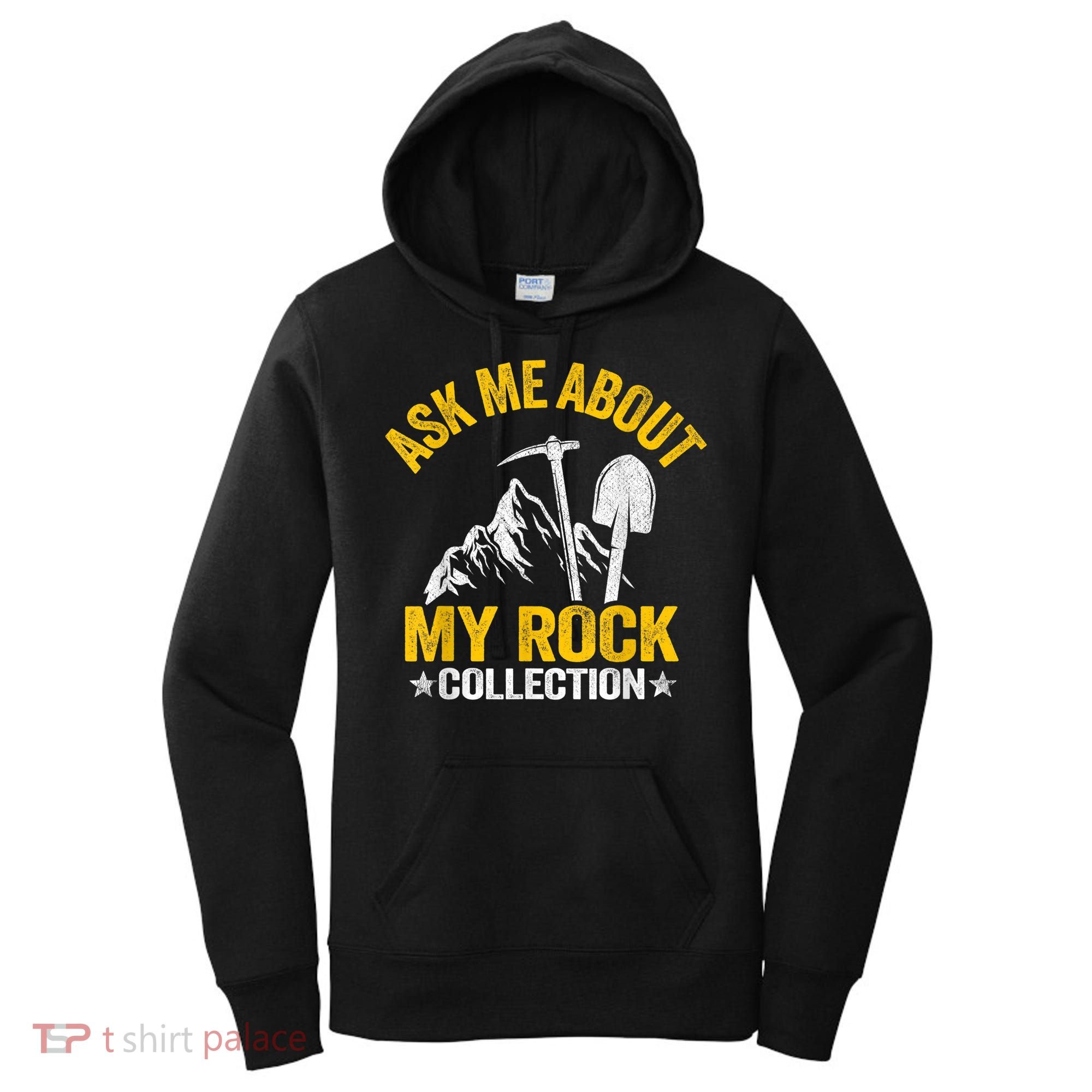 Ask Me About My Rock Collection Collector Jokes Geologist Women's Hoodie