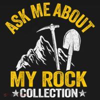 Ask Me About My Rock Collection Collector Jokes Geologist Women's Hoodie thumb 2