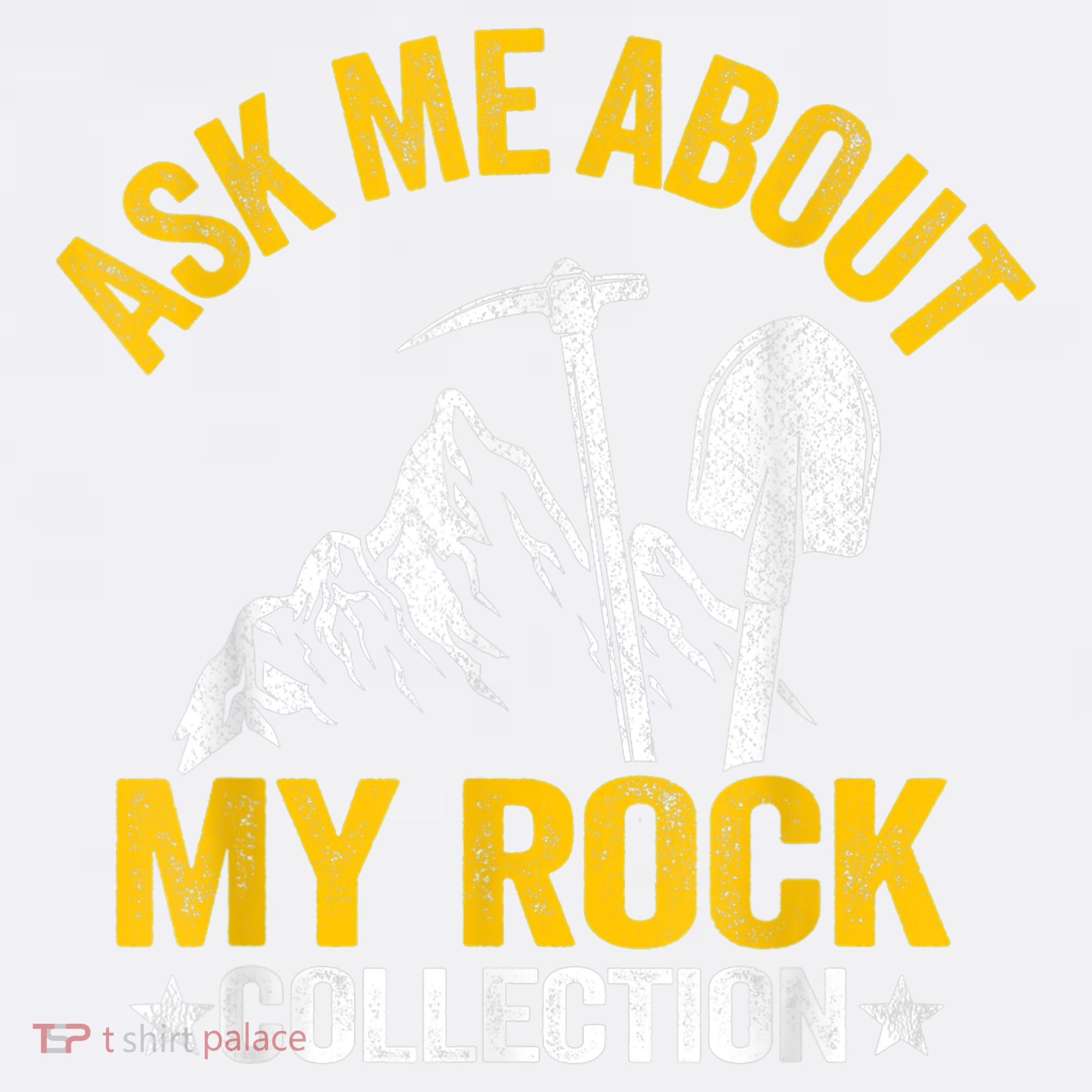 Ask Me About My Rock Collection Collector Jokes Geologist Comfort Colors Garment-Dyed Hooded Sweatshirt