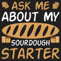 Ask Me About My Sourdough Starter Gift Golf Towel thumb 3