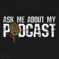 Ask Me About My Podcast Broadcaster Podcaster Host Backpack thumb 2