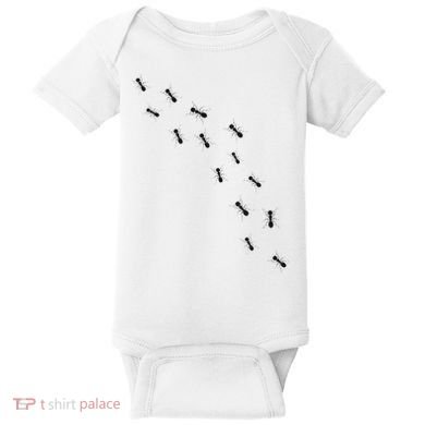 Ant Marching Ants Insect Women Gift Baby Bodysuit