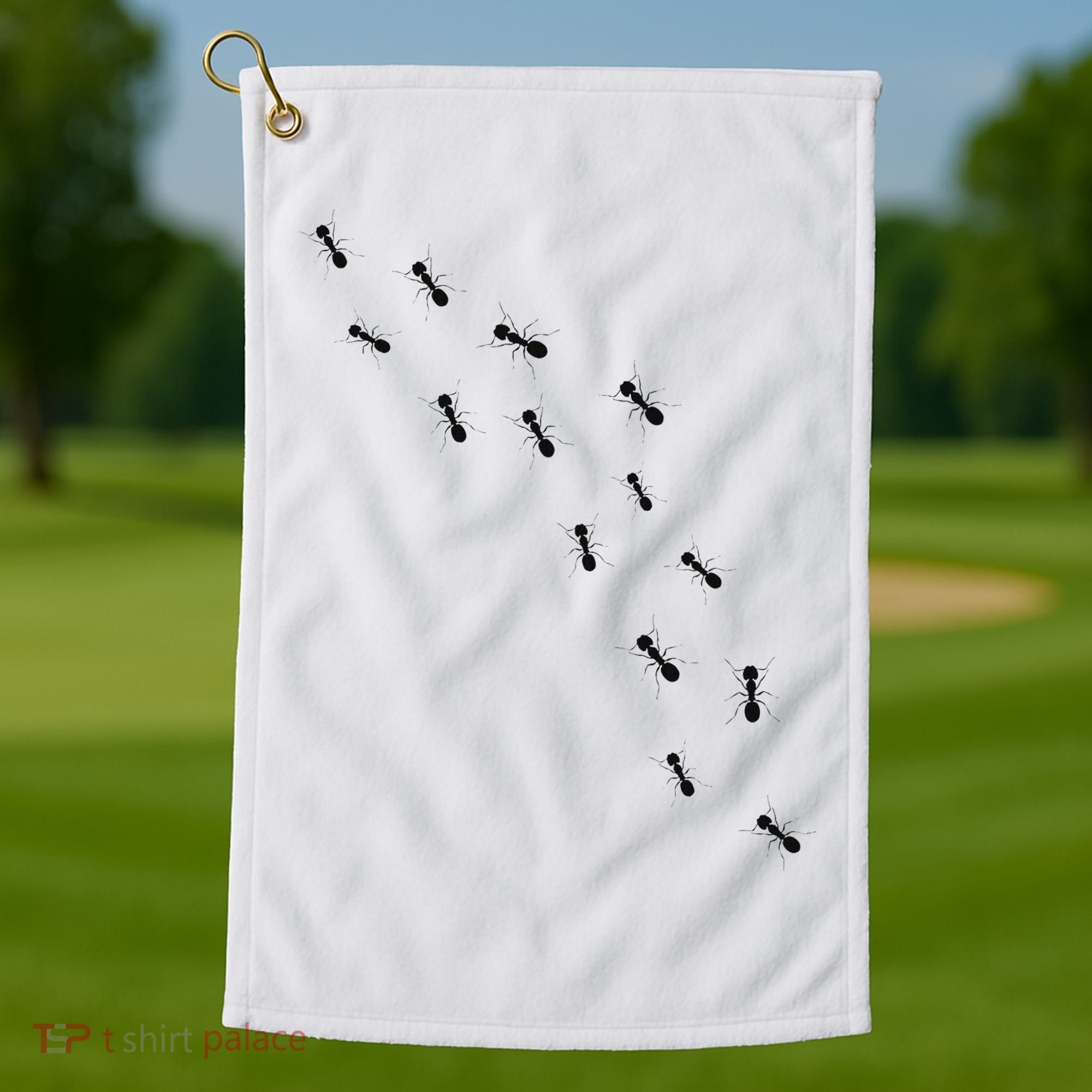 Ant Marching Ants Insect Women Gift Golf Towel