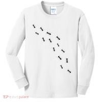 Ant Marching Ants Insect Women Gift Kids Long Sleeve Shirt thumb 0