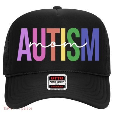 Autism Mom Awareness Colorful Hat
