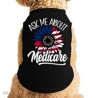 Ask Me About Medicare Health Insurance Consultant Gift Doggie Tank thumb 0