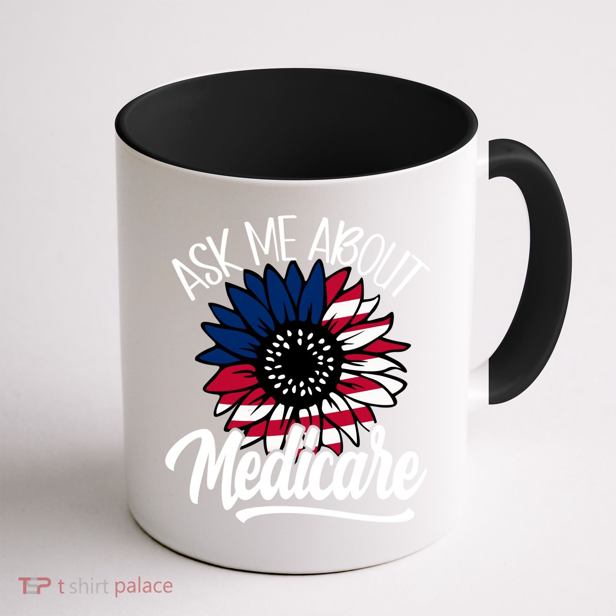 Ask Me About Medicare Health Insurance Consultant Gift Coffee Mug