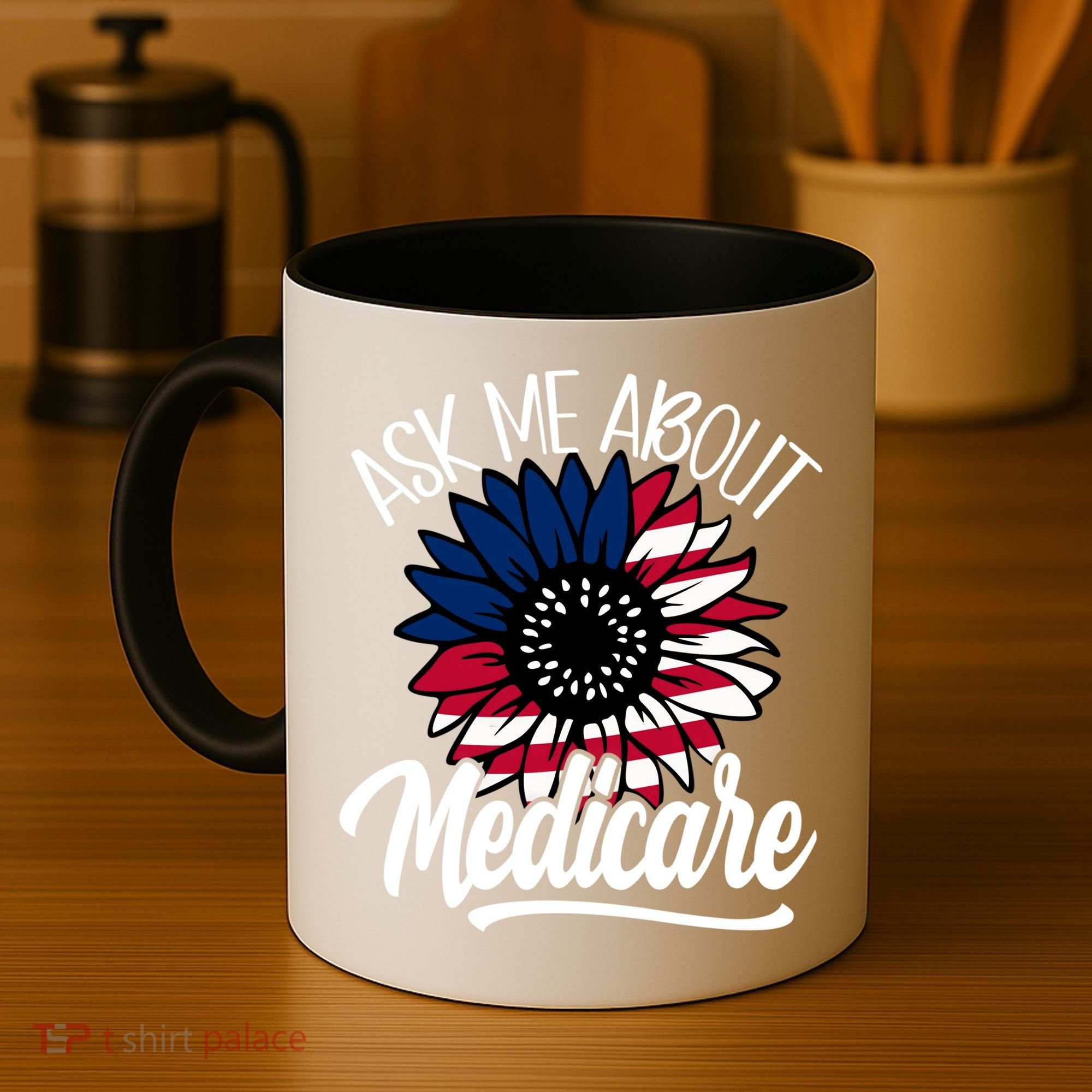 Ask Me About Medicare Health Insurance Consultant Gift Coffee Mug