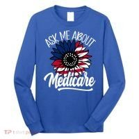 Ask Me About Medicare Health Insurance Consultant Gift Long Sleeve Shirt thumb 0