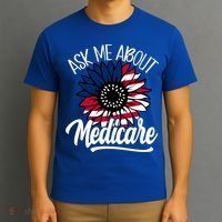 Ask Me About Medicare Health Insurance Consultant Gift T-Shirt thumb 3