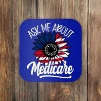 Ask Me About Medicare Health Insurance Consultant Gift Coaster thumb 0