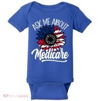 Ask Me About Medicare Health Insurance Consultant Gift Baby Bodysuit thumb 0