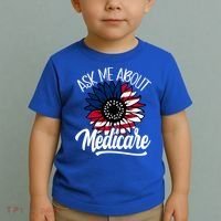 Ask Me About Medicare Health Insurance Consultant Gift Toddler T-Shirt thumb 2