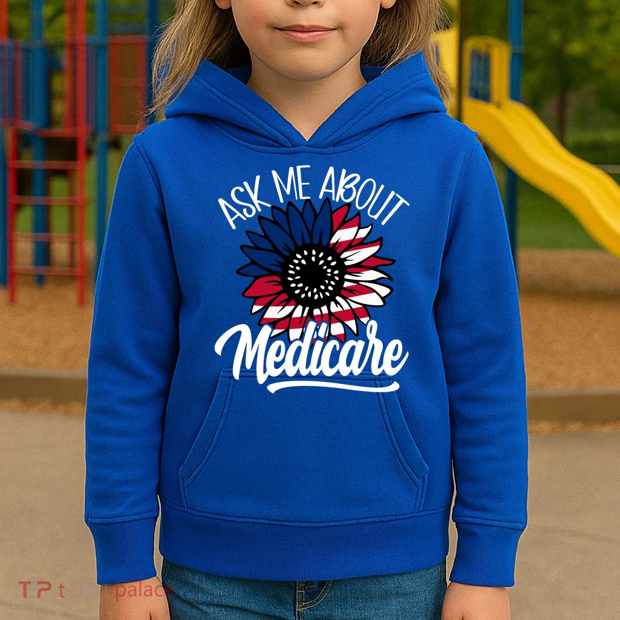 Ask Me About Medicare Health Insurance Consultant Gift Kids Hoodie