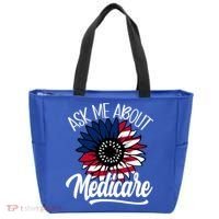 Ask Me About Medicare Health Insurance Consultant Gift Tote Bag thumb 0