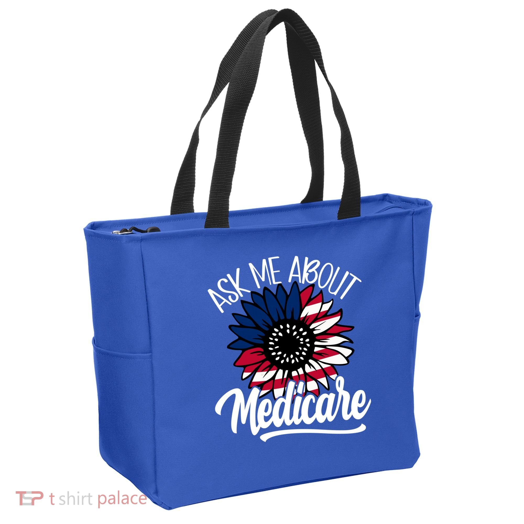 Ask Me About Medicare Health Insurance Consultant Gift Tote Bag