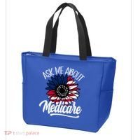 Ask Me About Medicare Health Insurance Consultant Gift Tote Bag thumb 3