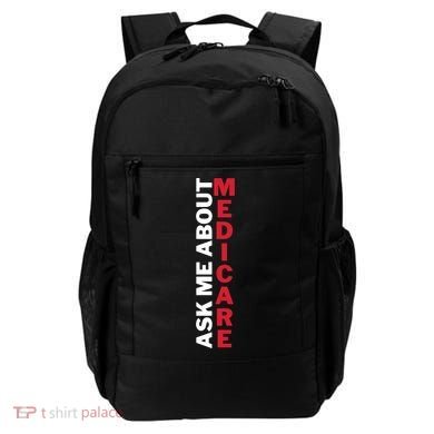 Ask Me About Medicare Great Gift Backpack