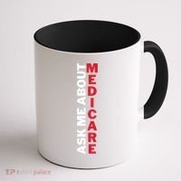 Ask Me About Medicare Great Gift Coffee Mug thumb 1