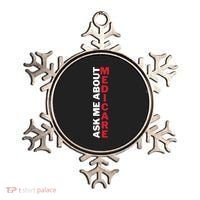 Ask Me About Medicare Great Gift Ornament thumb 0
