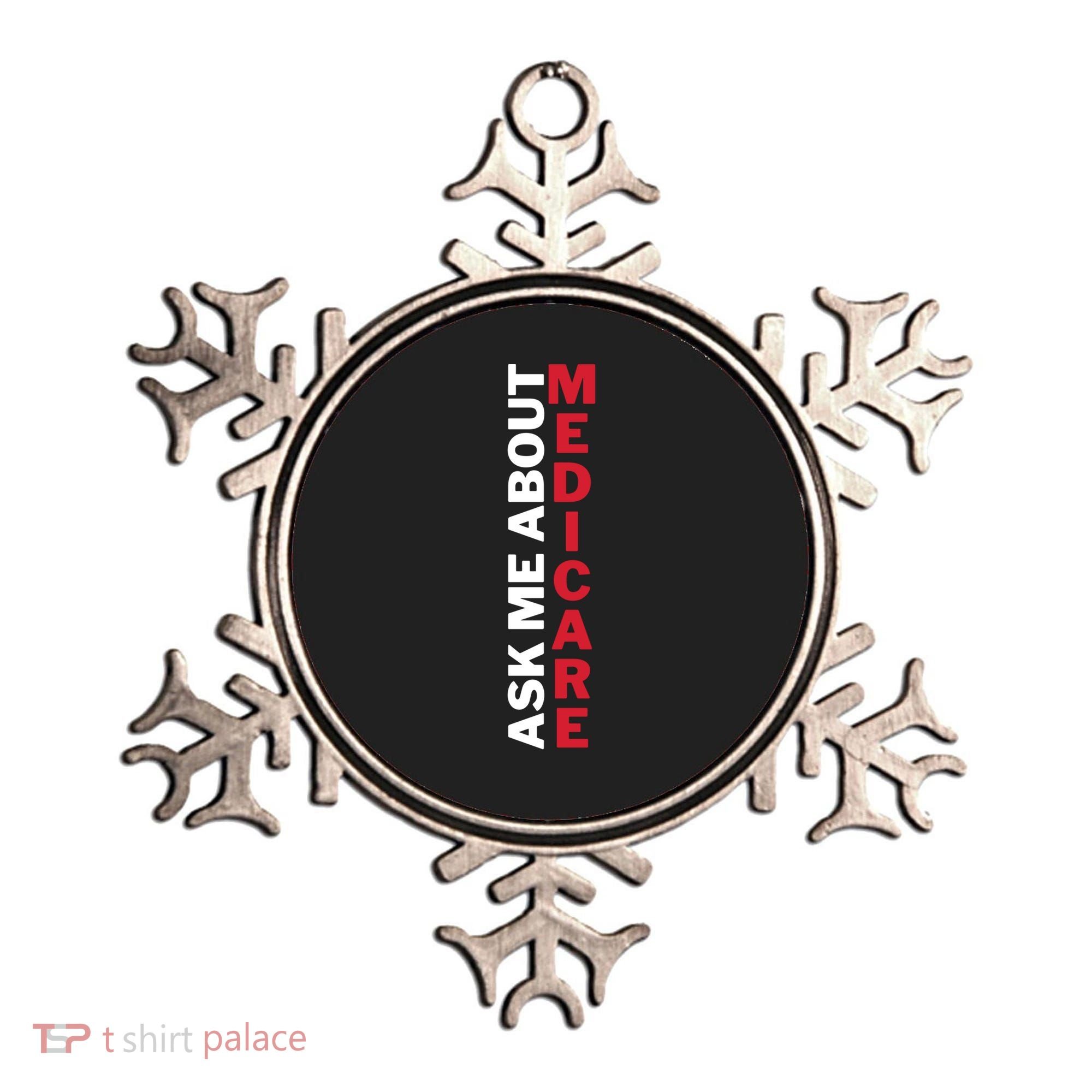 Ask Me About Medicare Great Gift Ornament