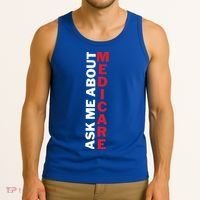 Ask Me About Medicare Great Gift Tank Top thumb 3