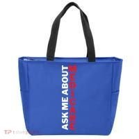 Ask Me About Medicare Great Gift Tote Bag thumb 0