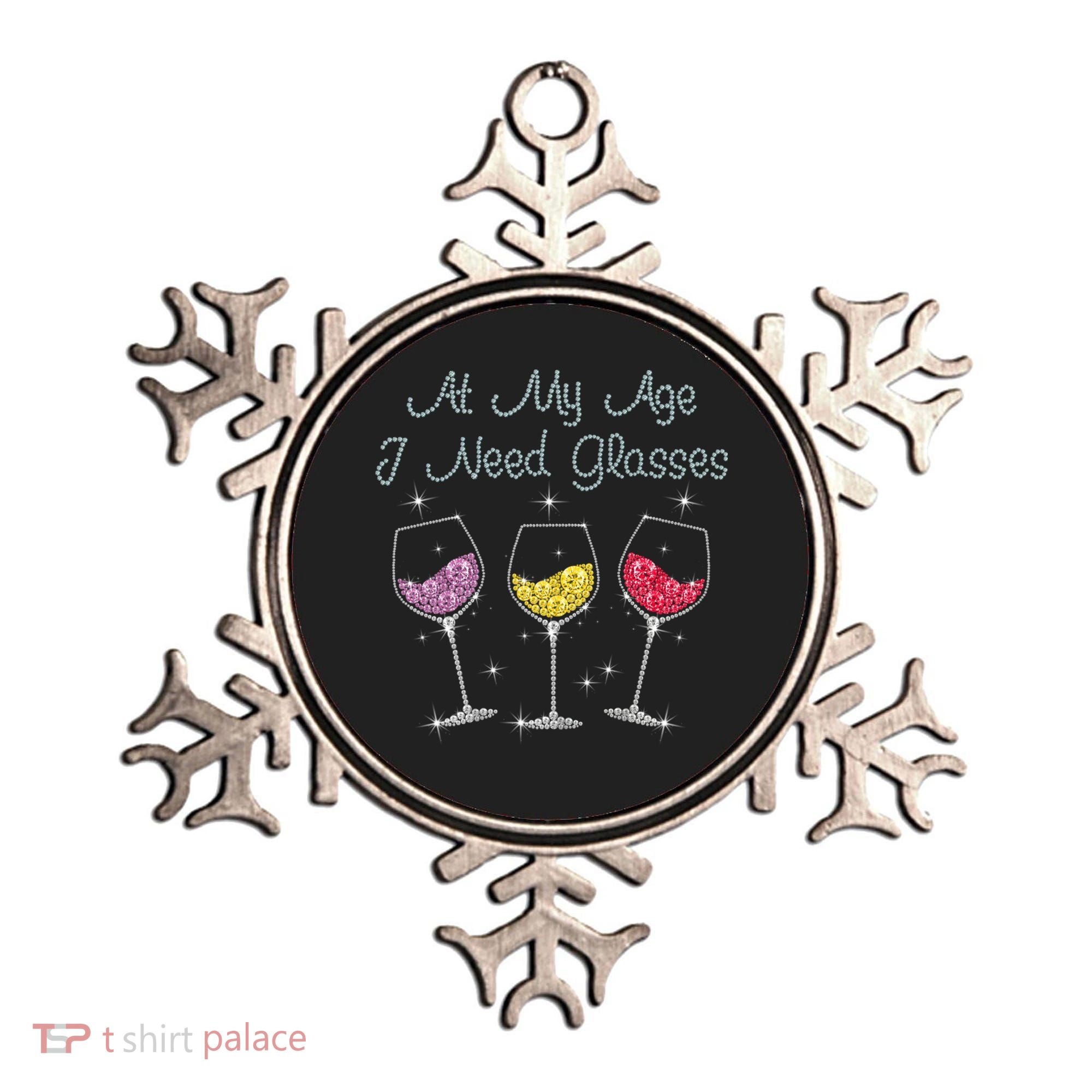 At My Age I Need Glasses  Ornament