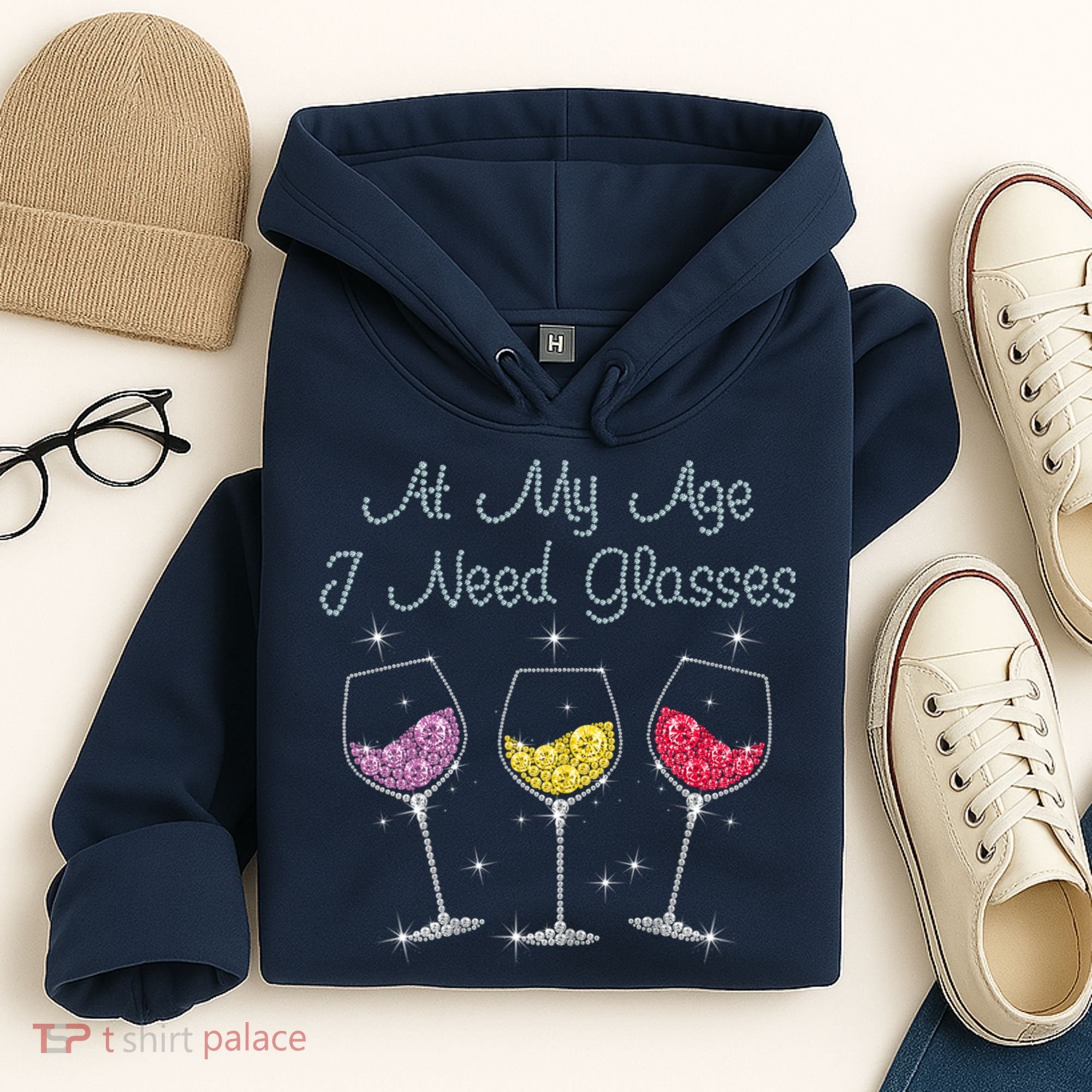 At My Age I Need Glasses  Hoodie
