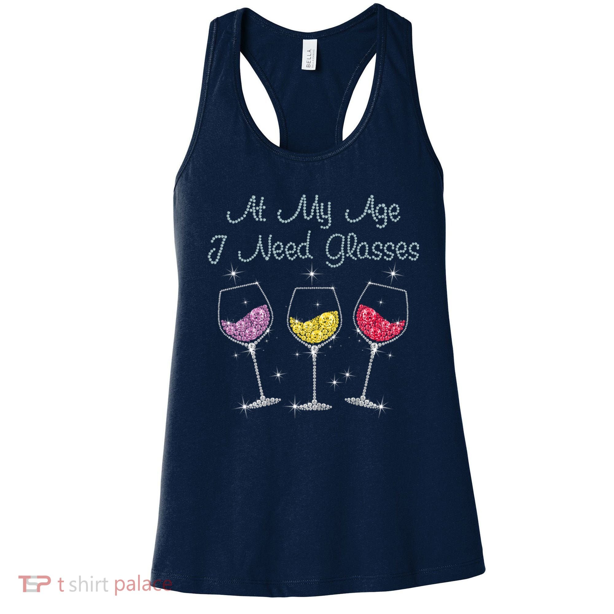 At My Age I Need Glasses  Women's Tank Top