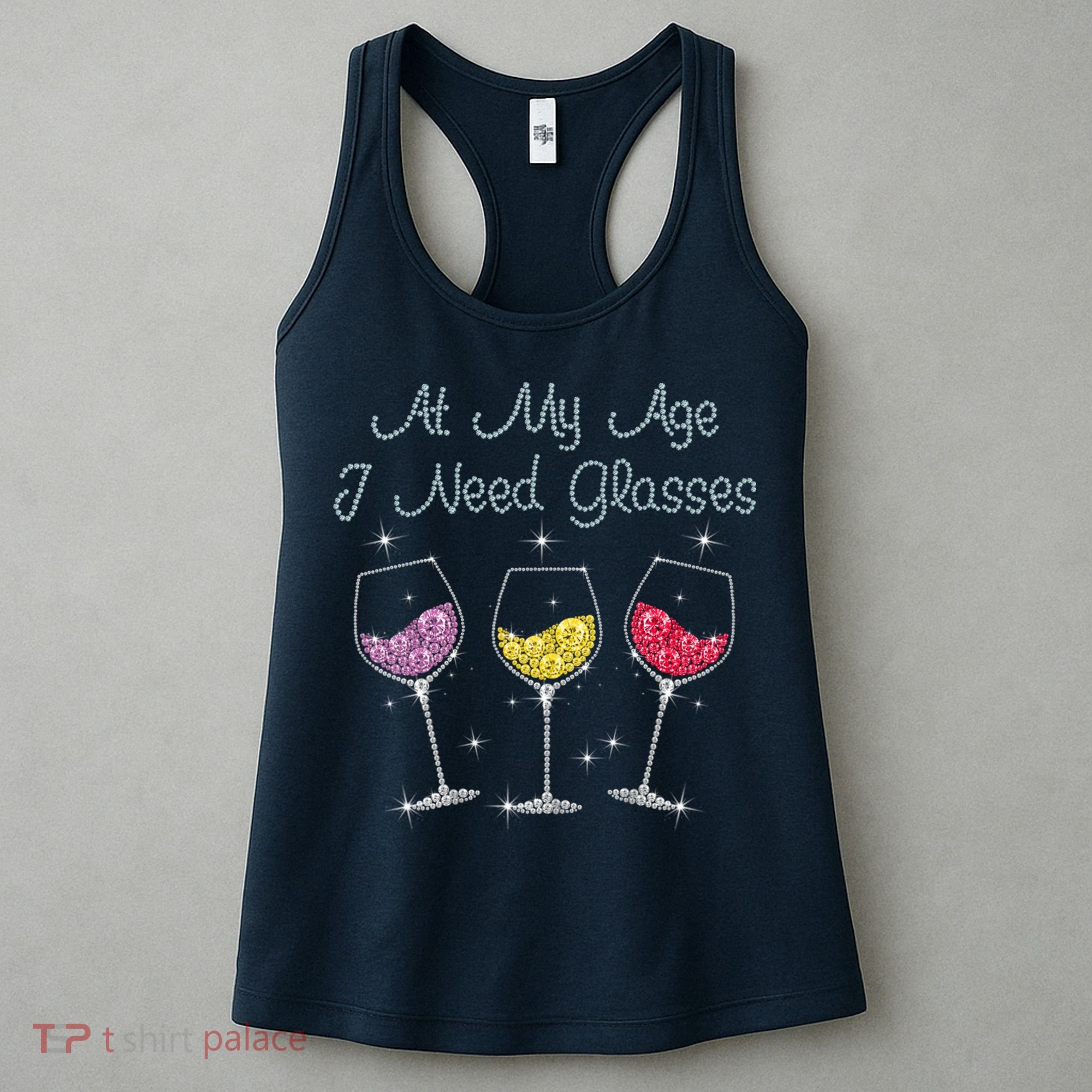 At My Age I Need Glasses  Women's Tank Top