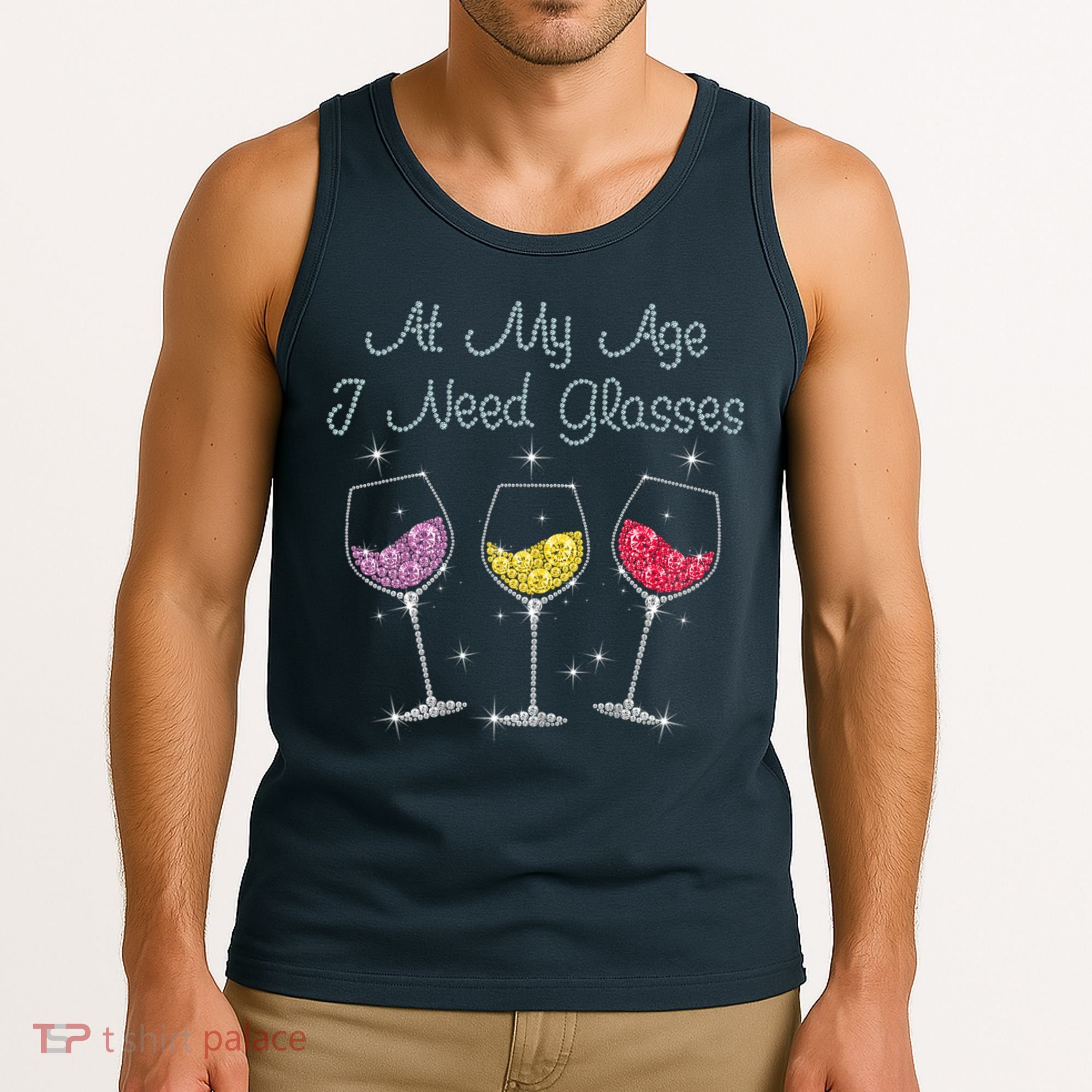 At My Age I Need Glasses  Tank Top