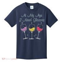 At My Age I Need Glasses  Kids T-Shirt thumb 0