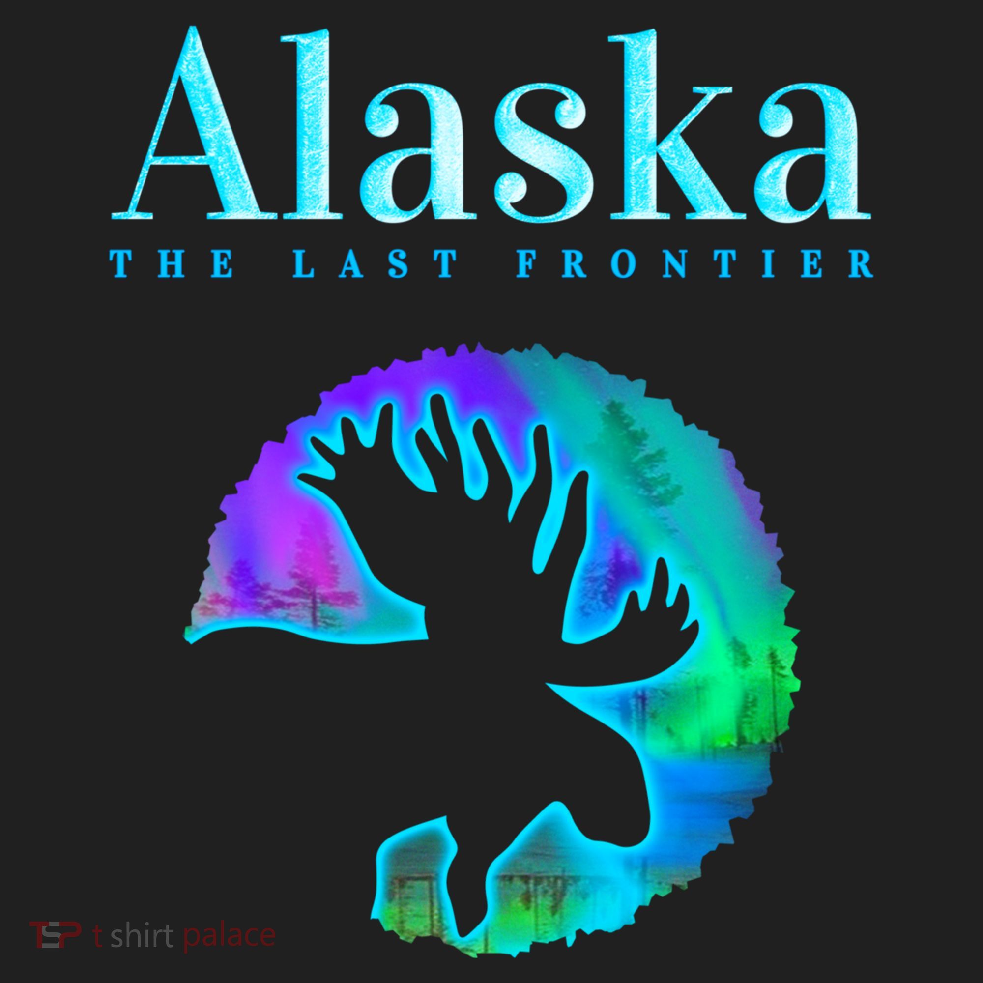 Alaska Moose Aurora Borealis The Last Frontier Funny Gift Beanie