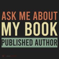 Ask Me About My Book Published Author Gift For Writer Gift Beanie thumb 2