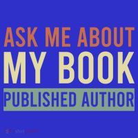 Ask Me About My Book Published Author Gift For Writer Gift Mousepad thumb 1