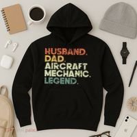 Airplane Mechanic Aircraft Maintenance Pilot Technician Hoodie thumb 3