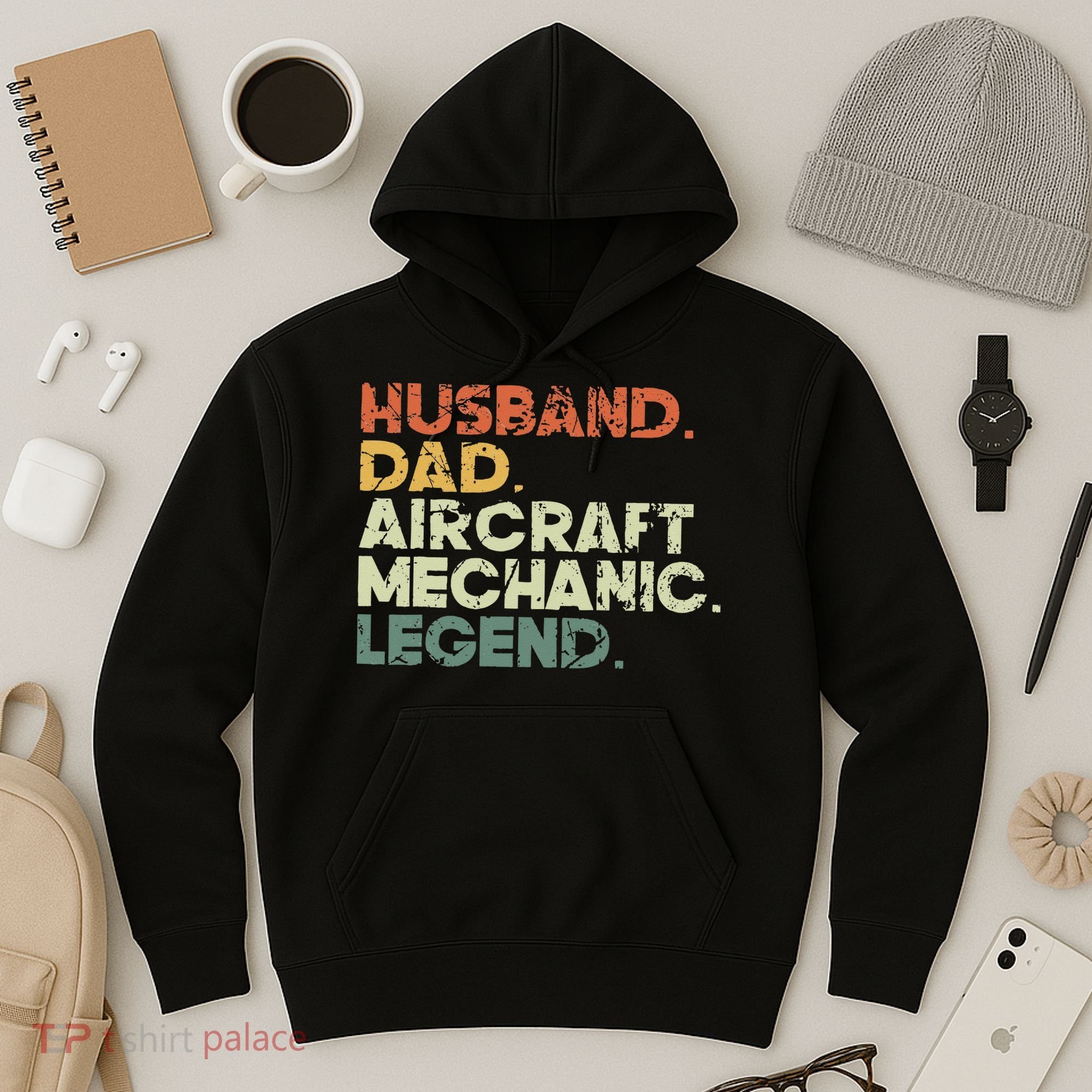Airplane Mechanic Aircraft Maintenance Pilot Technician Hoodie