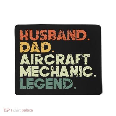 Airplane Mechanic Aircraft Maintenance Pilot Technician Mousepad