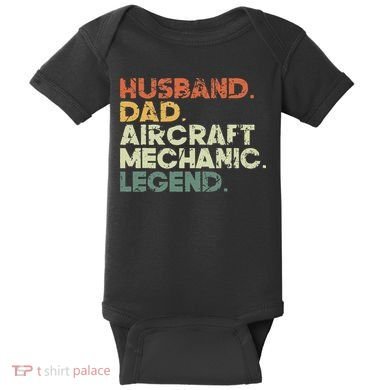 Airplane Mechanic Aircraft Maintenance Pilot Technician Baby Bodysuit