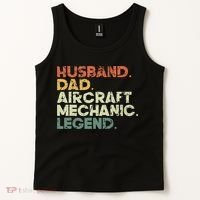 Airplane Mechanic Aircraft Maintenance Pilot Technician Tank Top thumb 2