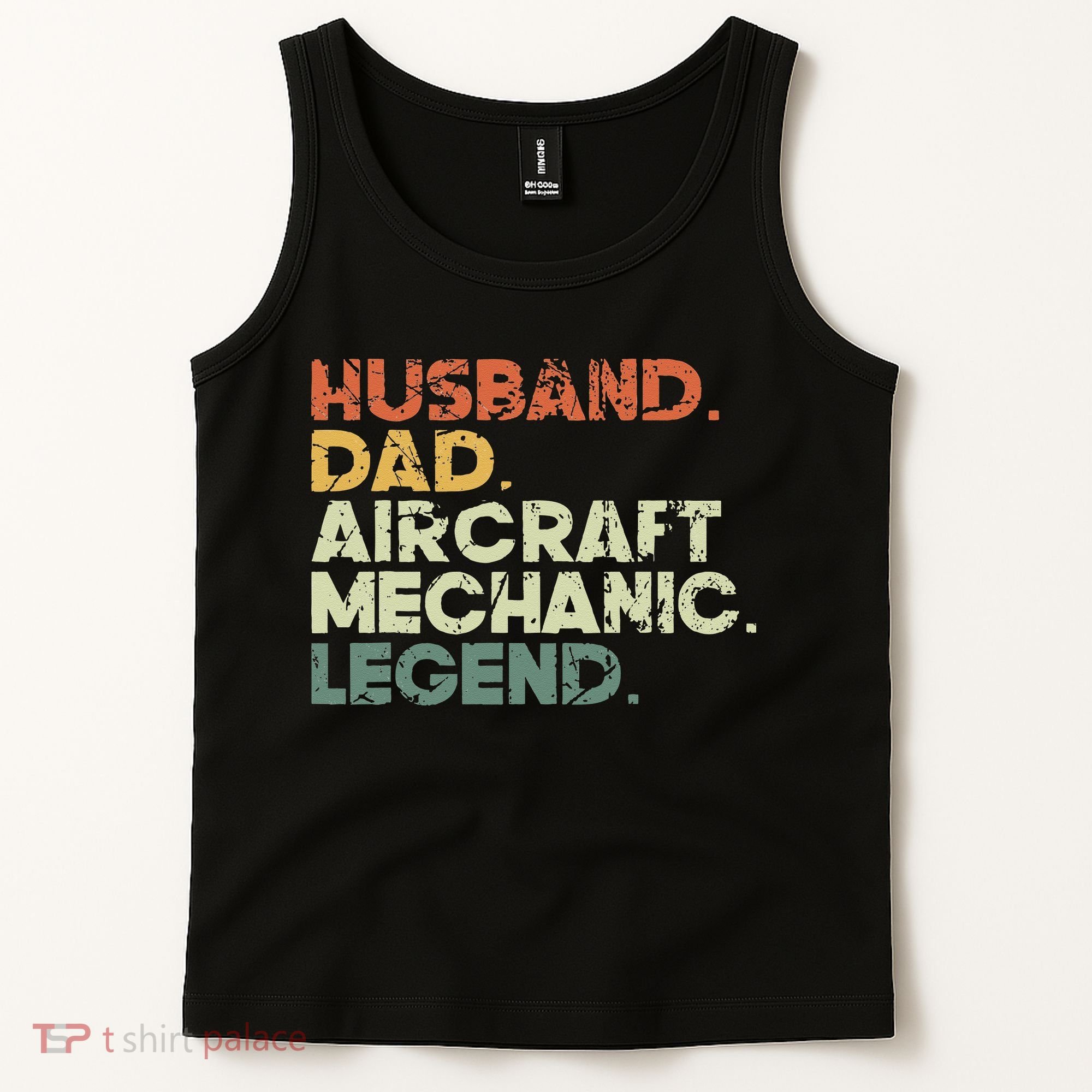 Airplane Mechanic Aircraft Maintenance Pilot Technician Tank Top