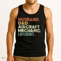 Airplane Mechanic Aircraft Maintenance Pilot Technician Tank Top thumb 3