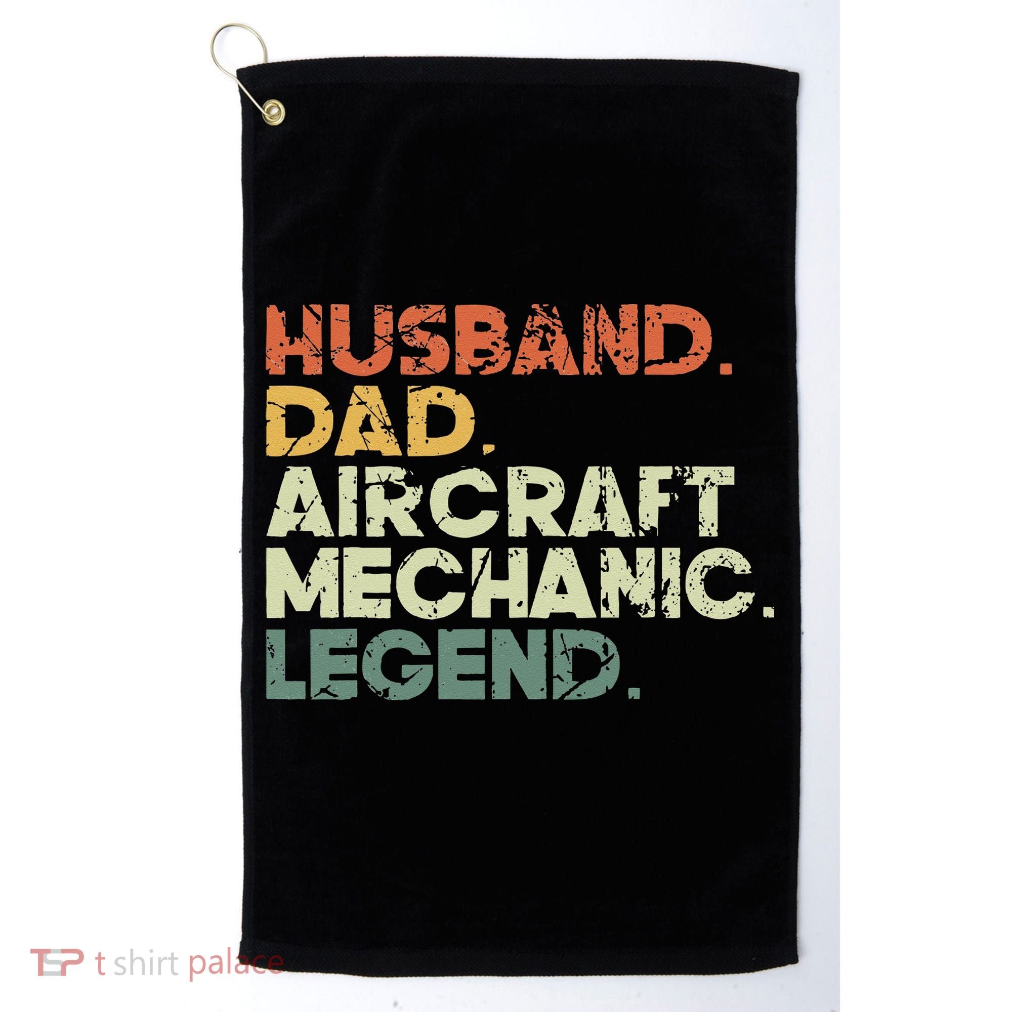 Airplane Mechanic Aircraft Maintenance Pilot Technician Golf Towel
