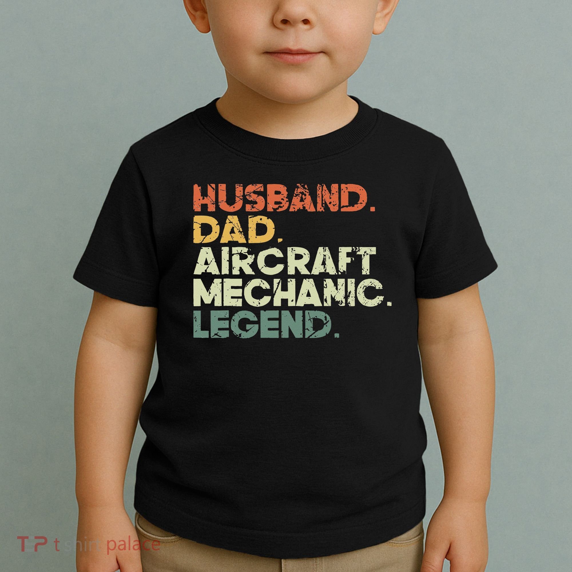 Airplane Mechanic Aircraft Maintenance Pilot Technician Toddler T-Shirt